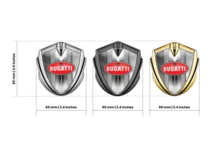 Bugatti Auto Logo Abzeichen Moderner Look High-End Stil